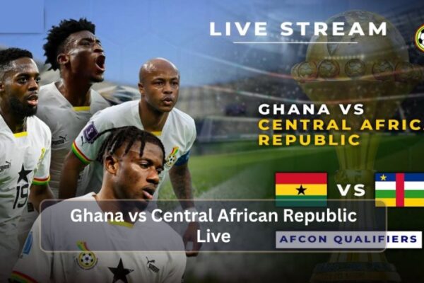 Ghana vs Central African Republic Live