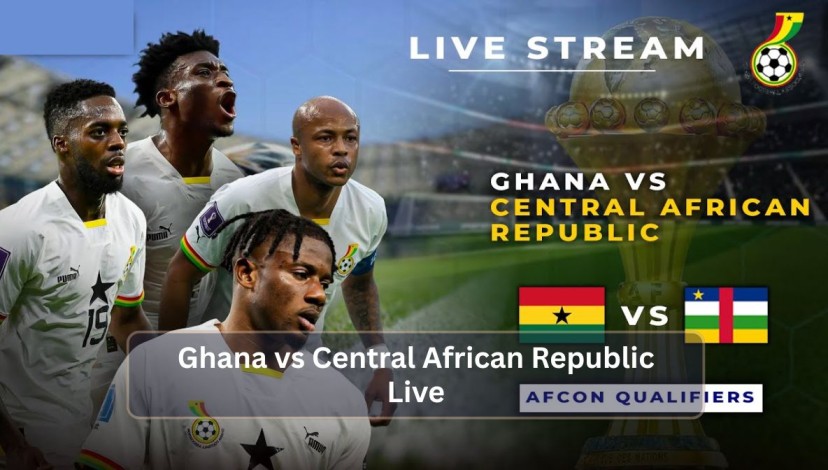 Ghana vs Central African Republic Live